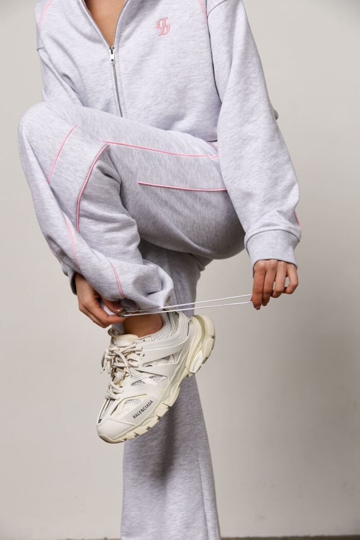 Костюм не утеплений лампас жіночий меланж Фото - 4