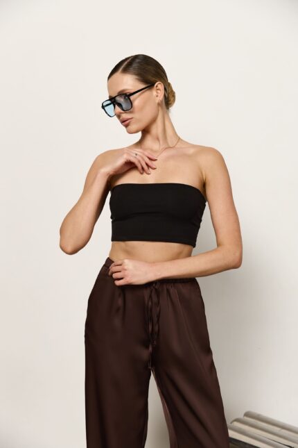 Топ бандо чорний
