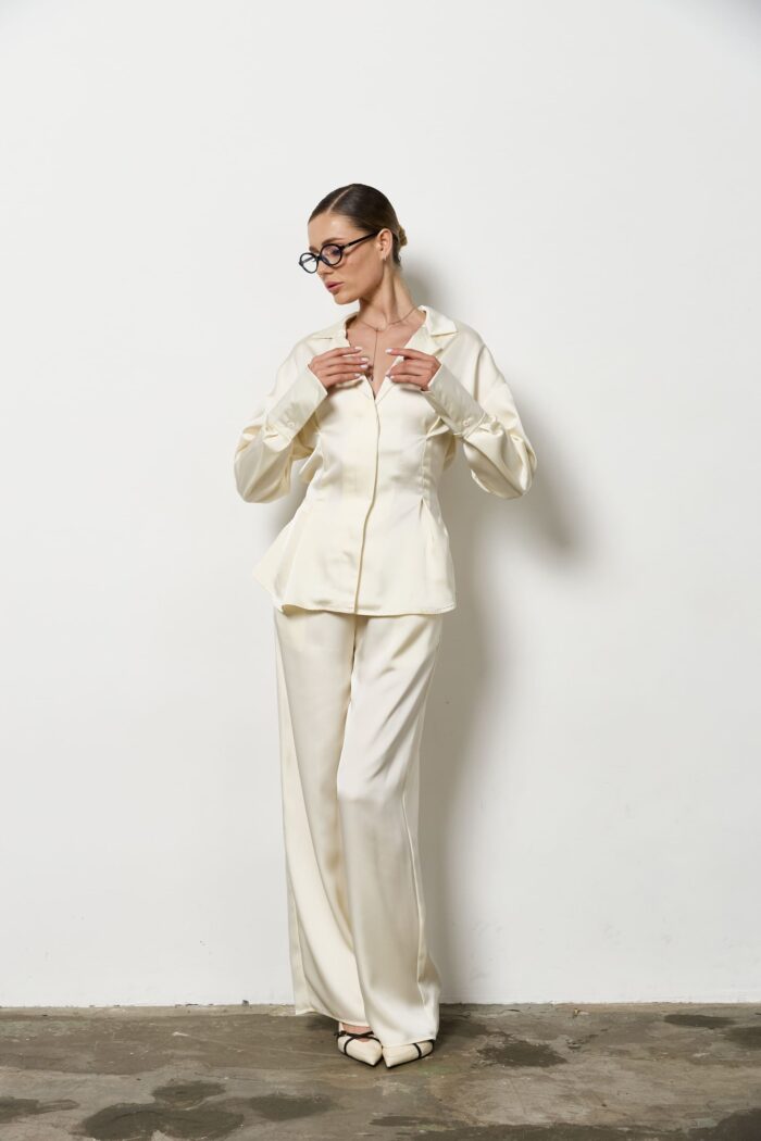 Штани сатин жіночі таш Фото - 5