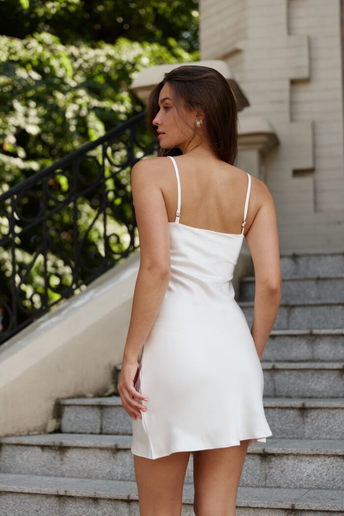 IMG_7995 Сукня з сатину міні таш Фото - 2