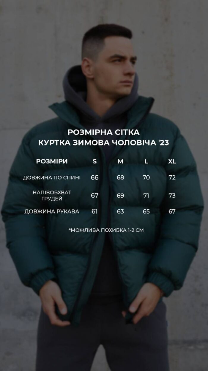 Куртка чоловіча зима 2023 електрик Фото - 6
